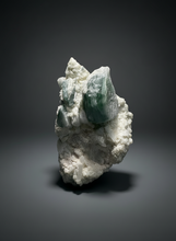 Load image into Gallery viewer, Watermelon Tourmaline with Cleavelandite and  Aquamarine Blue Beryl Matrix – Collector Mineral Specimen from Pakistan
