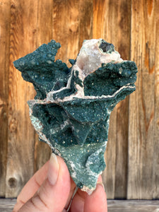 Gemmy Green Heulandite • Maharashtra, India
