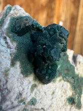 Load image into Gallery viewer, Gemmy Green Heulandite • Maharashtra, India
