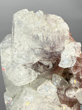 Load image into Gallery viewer, Lustrous Apophyllite over Red Heulandite (Zeolite Pocket) — Deccan Traps, Maharashtra, India
