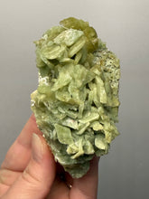 Load image into Gallery viewer, High-Grade Green Heulandite on Peach Stilbite Crystal Cluster | Deccan Traps, Maharashtra, India | Collector Mineral Specimen
