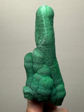 Load image into Gallery viewer, 4.5” High-Grade Malachite Stalactite “Cave” Formation | DR Congo | Mineral Collector Specimen
