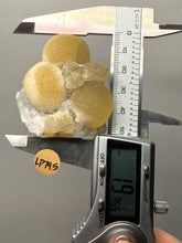 Load image into Gallery viewer, Rare Botryoidal Yellow Fluorite on Quartz Matrix  Collector Mineral Specimen – Maharashtra, India
