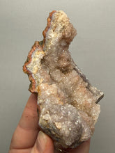 Load image into Gallery viewer, Natural Botryoidal Goethite on Druzy Amethyst Cluster | Collector Mineral Specimen | Morocco
