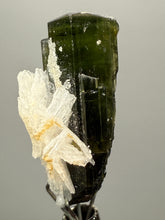 Load image into Gallery viewer, Green Cap Stak Nala Tourmaline with Cleavelandite – Haramosh Mountains, Pakistan | Thumbnail Specimen
