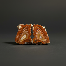 Load image into Gallery viewer, Premium Sumatra Agate Pair (Banded Chalcedony) Display Specimen | Indonesia

