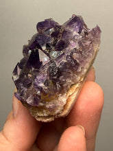 Load image into Gallery viewer, Premium Hematite-Phantom Deep Magenta Ametrine Cluster | Deccan Traps, India | Collector Mineral Specimen
