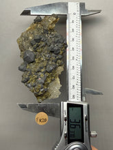 Load image into Gallery viewer, Moroccan Galena with Druzy Pyrite on Quartz | Collector Display Specimen
