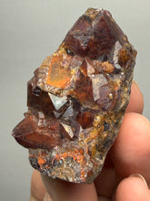 Load image into Gallery viewer, Premium Hematite-Phantom Deep Magenta Ametrine Cluster | Deccan Traps, India | Collector Mineral Specimen
