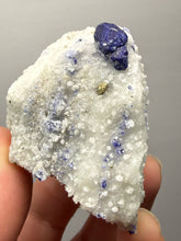 Load image into Gallery viewer, Afghan Lazurite Specimen | Deep Blue Lapis-Grade Crystal on Matrix | Collector Display Mineral

