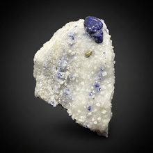 Load image into Gallery viewer, Afghan Lazurite Specimen | Deep Blue Lapis-Grade Crystal on Matrix | Collector Display Mineral
