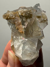 Load image into Gallery viewer, Isometric Fluorite &amp; Scalenohedral Calcite Specimen | Pakistan Mineral Collector Display Piece
