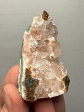 Load image into Gallery viewer, Pink Apophyllite on Red &amp; Green Heulandite – Deccan Traps, Maharashtra, India
