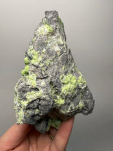 Load image into Gallery viewer, High-Grade Green Wavellite Collectors Specimen - Radiating Botryoidal Crystal Formation - Arkansas, USA
