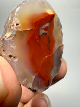 Load image into Gallery viewer, Polished Malawi Agate Half – High-Grade African Banded Agate Display Specimen
