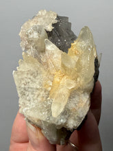 Load image into Gallery viewer, Isometric Fluorite &amp; Scalenohedral Calcite Specimen | Pakistan Mineral Collector Display Piece
