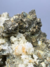 Load image into Gallery viewer, Marcasite, Pyrite &amp; Barite Cabinet Specimen | Bounhas Mine, Oumjrane, Morocco
