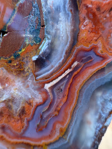 Moroccan Agate Pair • High Atlas Mountains • POLISHED