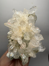 Load image into Gallery viewer, Chlorite-Included Quartz Cluster (Green Phantom Quartz) – Pakistan Mineral Specimen
