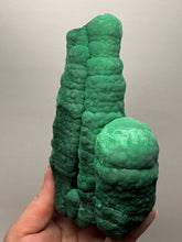 Load image into Gallery viewer, 6.4” High-Grade Malachite Stalactite “Cave” Formation | DR Congo | Mineral Collector Specimen

