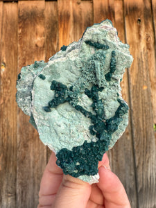 Gemmy Green Heulandite • Maharashtra, India