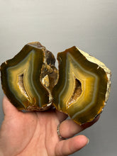 Load image into Gallery viewer, Premium Sumatra Agate Pair (Banded Chalcedony) Display Specimen | Indonesia
