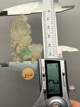 Load image into Gallery viewer, High-Grade Gemmy Green Apophyllite on White Stilbite  | Deccan Traps, Maharashtra, India
