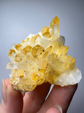 Load image into Gallery viewer, High Grade Golden Iron-Stained Himalayan Quartz Cluster | Rare Pakistan Mineral Specimen | Collector Display Crystal
