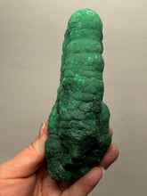 Load image into Gallery viewer, 6” High-Grade Malachite Stalactite “Cave” Formation | DR Congo | Mineral Collector Specimen
