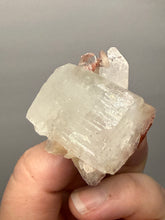 Load image into Gallery viewer, Lustrous Apophyllite over Red Heulandite (Zeolite Pocket) — Deccan Traps, Maharashtra, India
