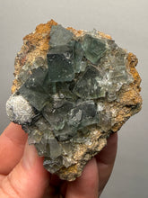 Load image into Gallery viewer, Rare Tenebrescent Color-Changing Cubic Fluorite | Hidden Forest Pocket — Diana Maria Mine, Frosterley, Weardale, County Durham, England
