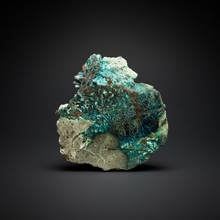 Load image into Gallery viewer, 4” Polished Native Copper in Chrysocolla — Display Specimen (Indonesia)

