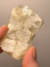Load image into Gallery viewer, Rare Druzy Golden “Diamond” Calcite on Zeolite Matrix — Maharashtra, India | Collector Cabinet Specimen
