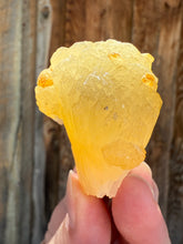 Load image into Gallery viewer, Golden Yellow Stilbite + Golden Calcite • Maharashtra, India

