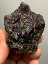 Load image into Gallery viewer, Premium Hematite-Phantom Deep Magenta Ametrine Cluster | Deccan Traps, India | Collector Mineral Specimen
