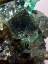 Load image into Gallery viewer, Rare Tenebrescent Color-Changing Cubic Fluorite | Hidden Forest Pocket — Diana Maria Mine, Frosterley, Weardale, County Durham, England
