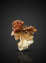 Load image into Gallery viewer, Natural Vanadinite on Matrix | Collector Mineral Specimen | Morocco
