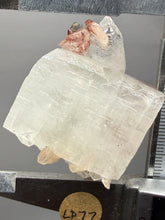 Load image into Gallery viewer, Lustrous Apophyllite over Red Heulandite (Zeolite Pocket) — Deccan Traps, Maharashtra, India
