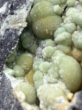 Load image into Gallery viewer, High-Grade Green Wavellite Collectors Specimen - Radiating Botryoidal Crystal Formation - Arkansas, USA
