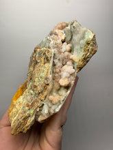 Load image into Gallery viewer, 7” Druzy Mint Green Smithsonite Cluster — Indonesia | Collector Mineral Specimen
