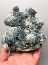 Load image into Gallery viewer, Premium Natural Blue Fluorite on Quartz Matrix

Collector Mineral Specimen – Inner Mongolia, China

Xianghualing Mine, Hunan Province, China
