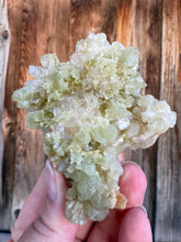 Load image into Gallery viewer, Green Heulandite Cluster • Maharashtra, India
