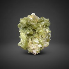 Load image into Gallery viewer, High-Grade Green Heulandite on Peach Stilbite Crystal Cluster | Deccan Traps, Maharashtra, India | Collector Mineral Specimen
