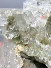 Load image into Gallery viewer, Chlorite-Included Quartz Cluster (Green Phantom Quartz) | Pakistan Mineral Specimen
