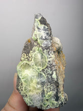 Load image into Gallery viewer, High-Grade Green Wavellite Collectors Specimen - Radiating Botryoidal Crystal Formation - Arkansas, USA
