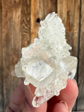 Load image into Gallery viewer, Clear Gem Apophyllite + Pink Stilbite Cluster • Maharashtra, India
