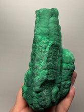 Load image into Gallery viewer, 6.4” High-Grade Malachite Stalactite “Cave” Formation | DR Congo | Mineral Collector Specimen
