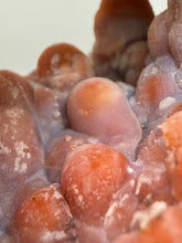 Load image into Gallery viewer, “Goblin Chalcedony” Pink &amp; Orange Druzy Botryoidal Stalactites — Tichka Massif, High Atlas, Morocco
