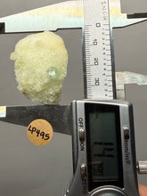 Load image into Gallery viewer, Luminous Mint Apophyllite with Glittering Druzy Sugar Quartz – India
