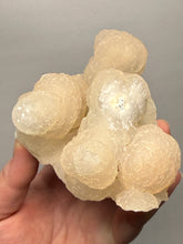 Load image into Gallery viewer, High-Grade Pink “Dream Cloud” Druzy Chalcedony Stalactite — Maharashtra, India (Collector Display Specimen)
